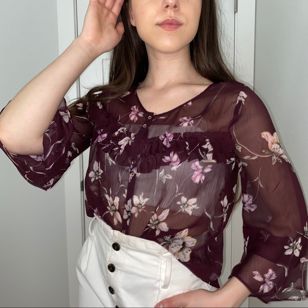 Sheer Blouse